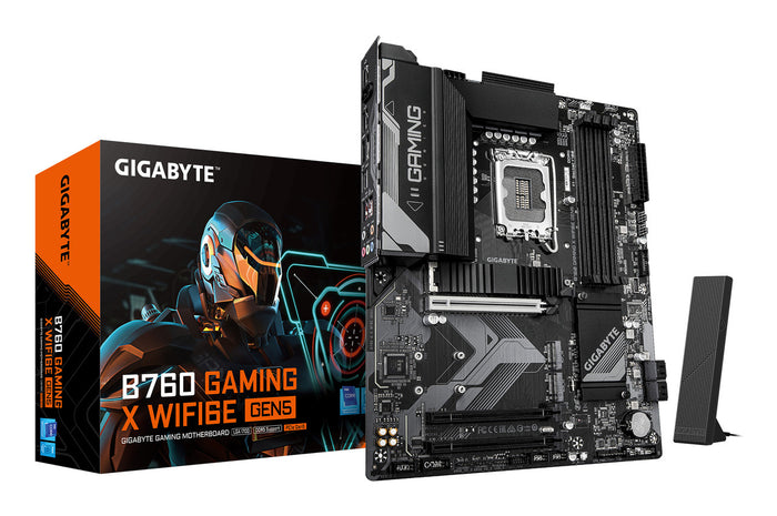 GIGABYTE B760 GAMING X WIFI6E GEN5 ATX Motherboard Intel LGA 1700