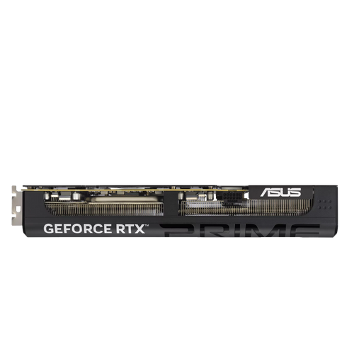 كارت شاشة ASUS RTX 5080 Prime OC - منظر جانبي للمراوح الثلاثة