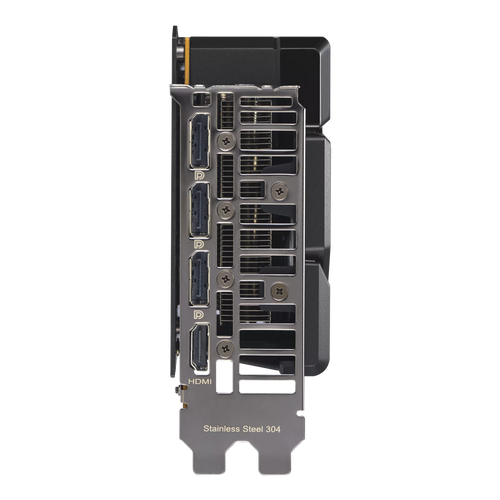 كرت شاشة ASUS Dual RTX 5060 من زاوية جانبية