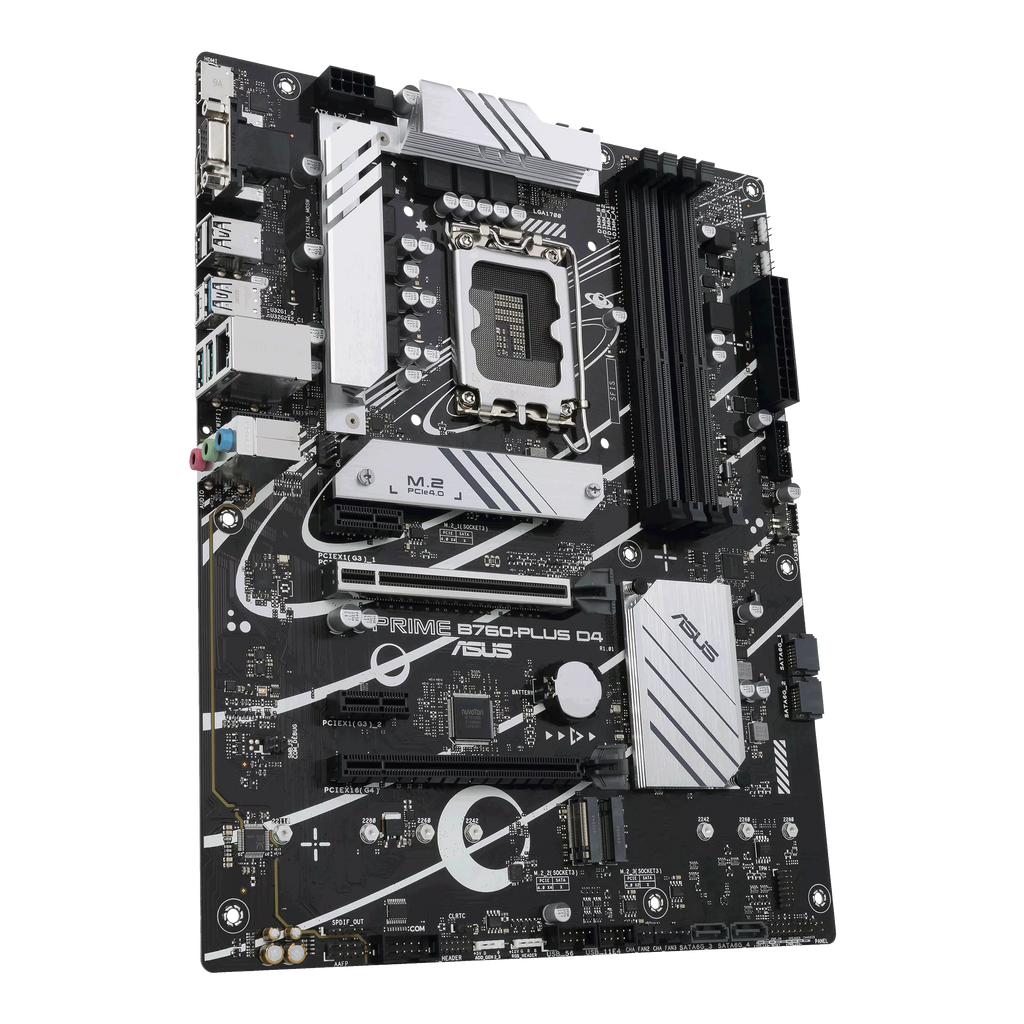 ASUS PRIME B760-PLUS D4 DDR4 ATX Motherboard