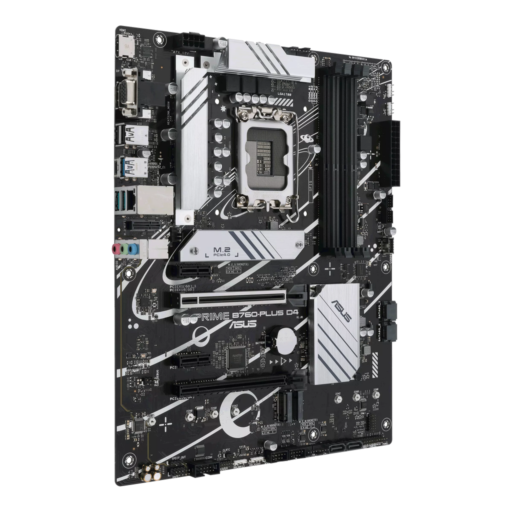 ASUS PRIME B760-PLUS D4 DDR4 ATX Motherboard