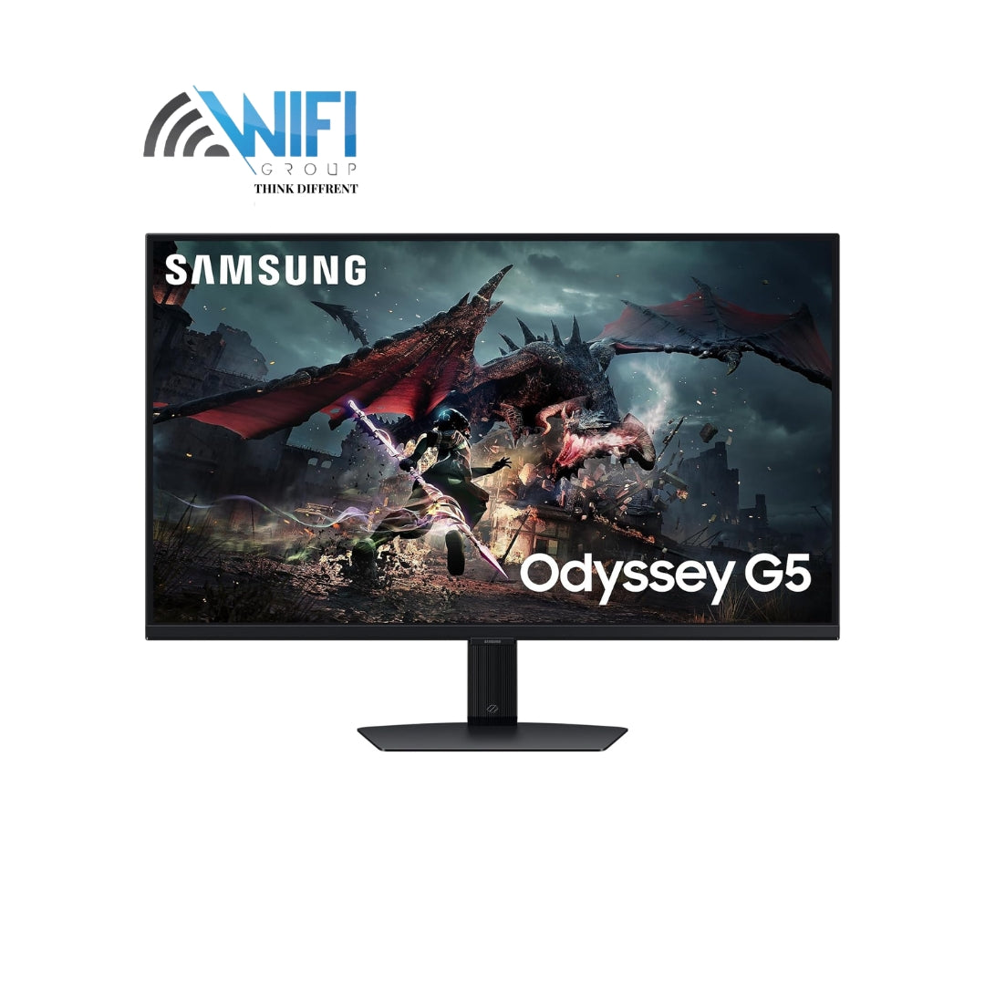Samsung Odyssey G5 G50D LS27DG502EUXEN 27 Inch QHD Fast IPS Gaming Monitor 180Hz 1ms DisplayHDR 400 FreeSync G-Sync Compatible