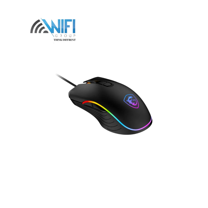 MSI FORGE GM300 RGB Wired Gaming Mouse 7200 DPI 7 Buttons Black