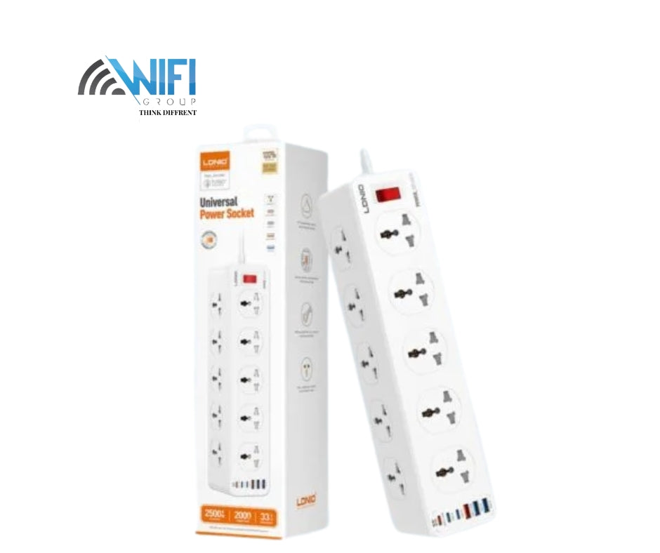 Power Strip LDNIO SC10610 2500W 10 SOCKETS