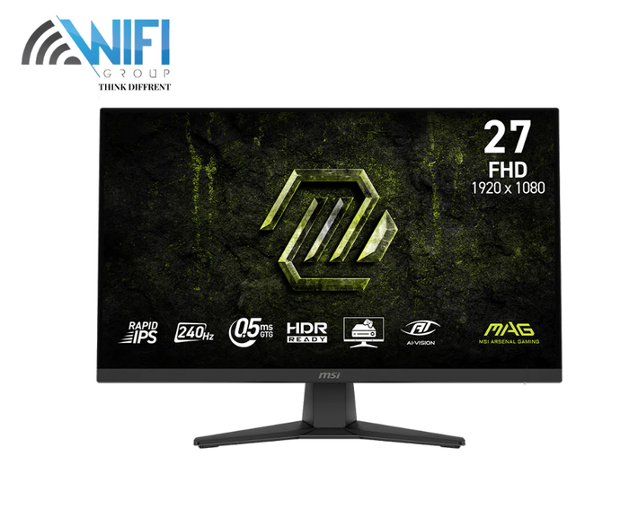 شاشة ألعاب MSI MAG 272F X24 مقاس 27 بوصة IPS FHD بتردد 240 هرتز