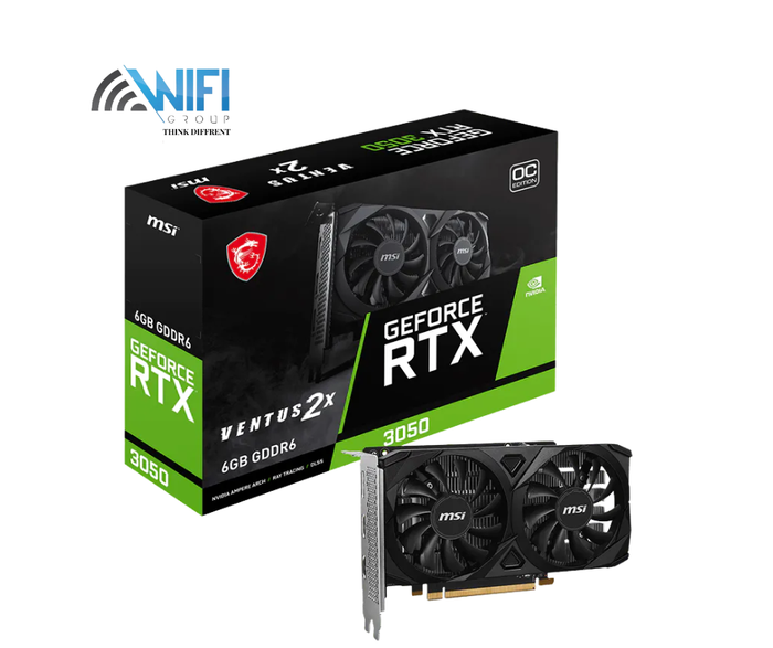 MSI GeForce RTX 3050 VENTUS 2X 6G OC GDDR6