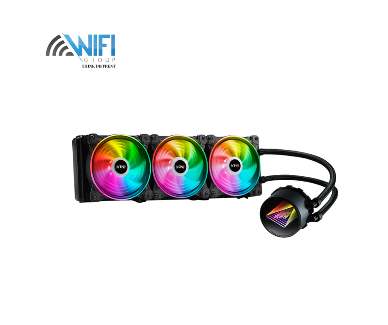 XPG Levante X 360 All-in-One ARGB CPU White Liquid Cooler