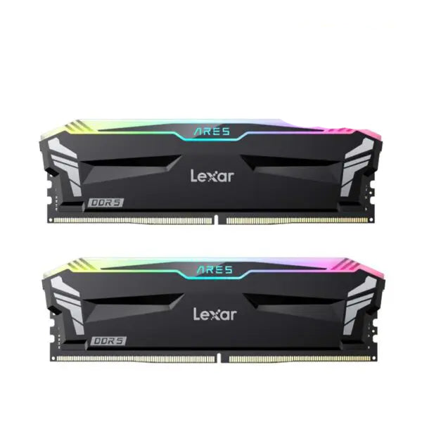 LEXAR ARES DDR5 32GB(2X16GB) 6800MHZ RGB RAM | LD5U16G68C34LA-RGD
