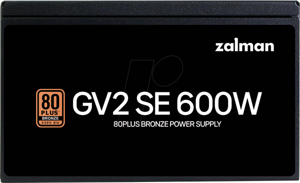 مزود طاقة Zalman GV2SE 600W يوضح المواصفات
