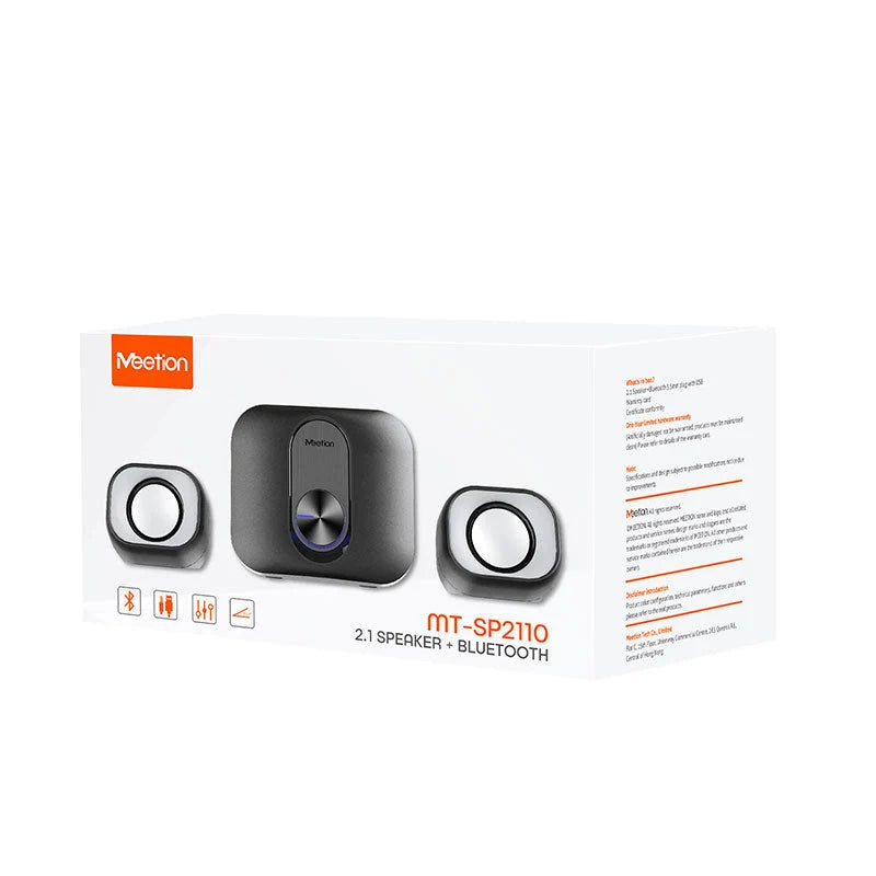 Speaker Meetion SP2110 2.1 Bluetooth