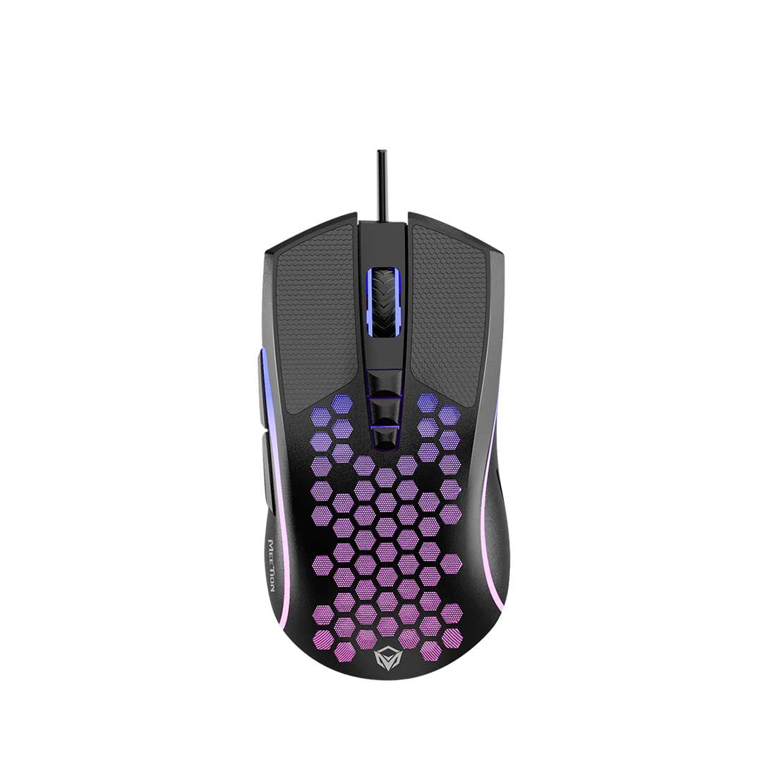 Mouse Meetion GM015 Lightweight Honeycomb Wired Gaming