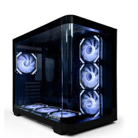 Tortox Curvo ATX Case with 7 Fans Black