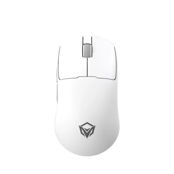 Mouse Meetion Air GW40 Pro Lightweight Pixart PAW3395 3 Mode Rechargeable Wireless And Bluetooth Gaming White