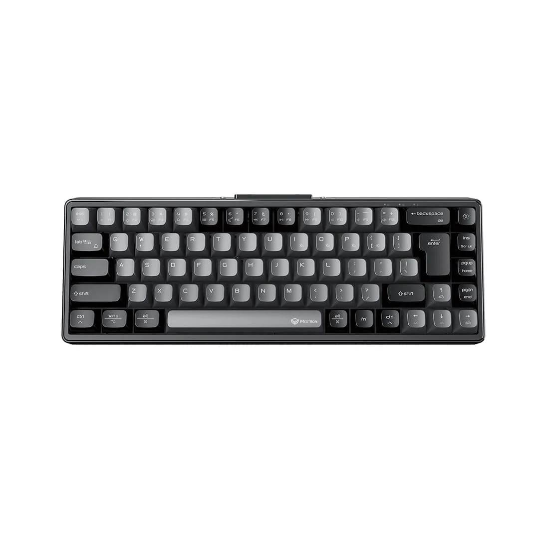 Keyboard Meetion MK12 65% RGB Arabic Triple Mode Wireless And Bluetooth Mechanical