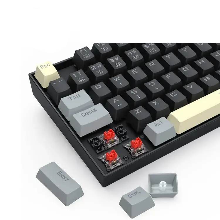Keyboard Redragon K552 LGY-R-Black/Gray Red SW