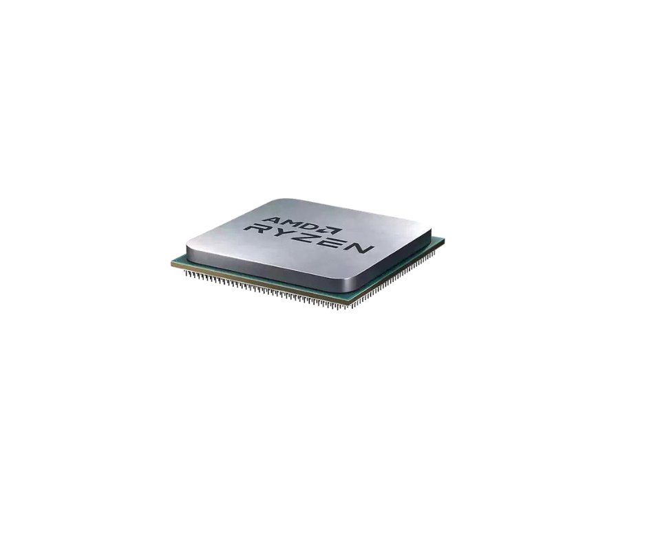 معالج AMD Ryzen 5 5500 من الخلف يوضح المنفذ