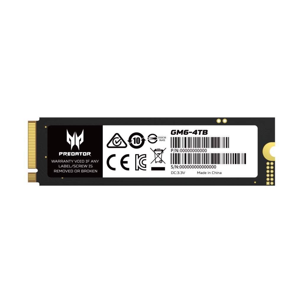 Acer Predator GM6 1TB M.2 NVMe PCIe 4.0 SSD