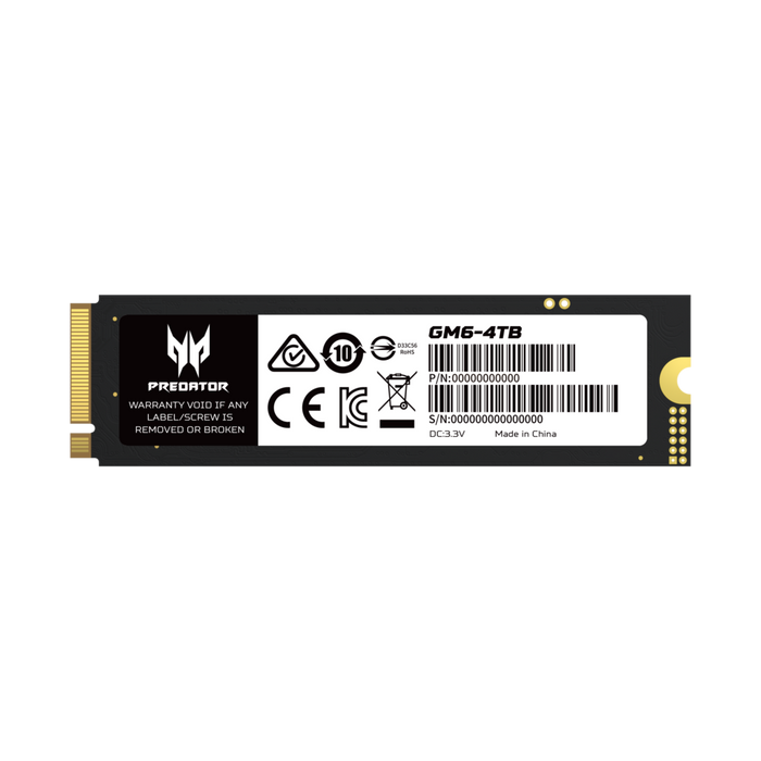 Acer Predator GM6 1TB M.2 NVMe PCIe 4.0 SSD