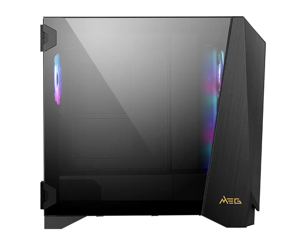 جهاز MSI MEG PROSPECT 700R منظر علوي يوضح الواجهة العامة