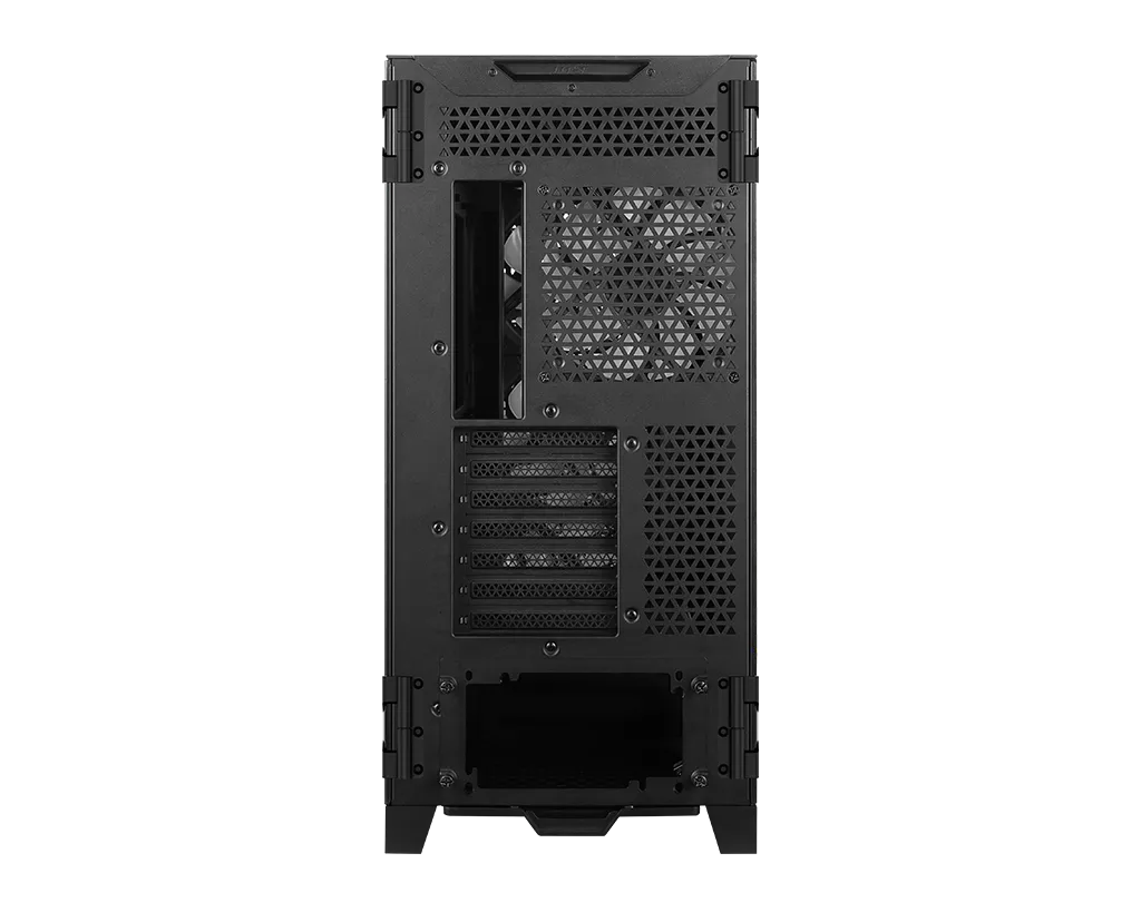 جهاز MSI MEG PROSPECT 700R يوضح شاشة اللمس 4.3 إنش