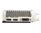 كرت شاشة MSI RTX 3050 VENTUS 2X XS من زاوية جانبية