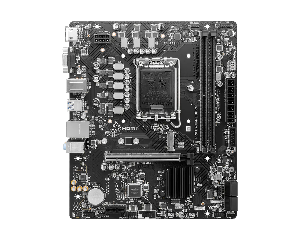 MSI Pro B760M-E إنتل DDR4