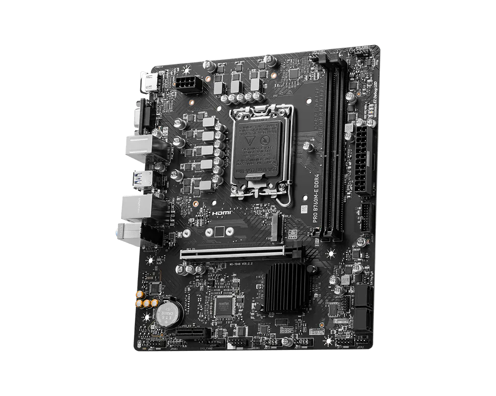 MSI Pro B760M-E إنتل DDR4