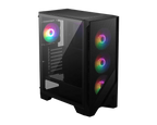 جهاز MSI MAG FORGE 120A منظر خلفي يوضح المروحة الخلفية