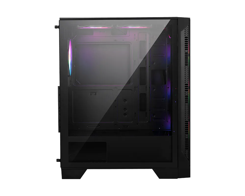 جهاز MSI MAG FORGE 120A يوضح 6 مراوح مثبتة مسبقًا