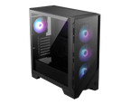 جهاز MSI MAG FORGE 321R منظر علوي يوضح منافذ التبريد