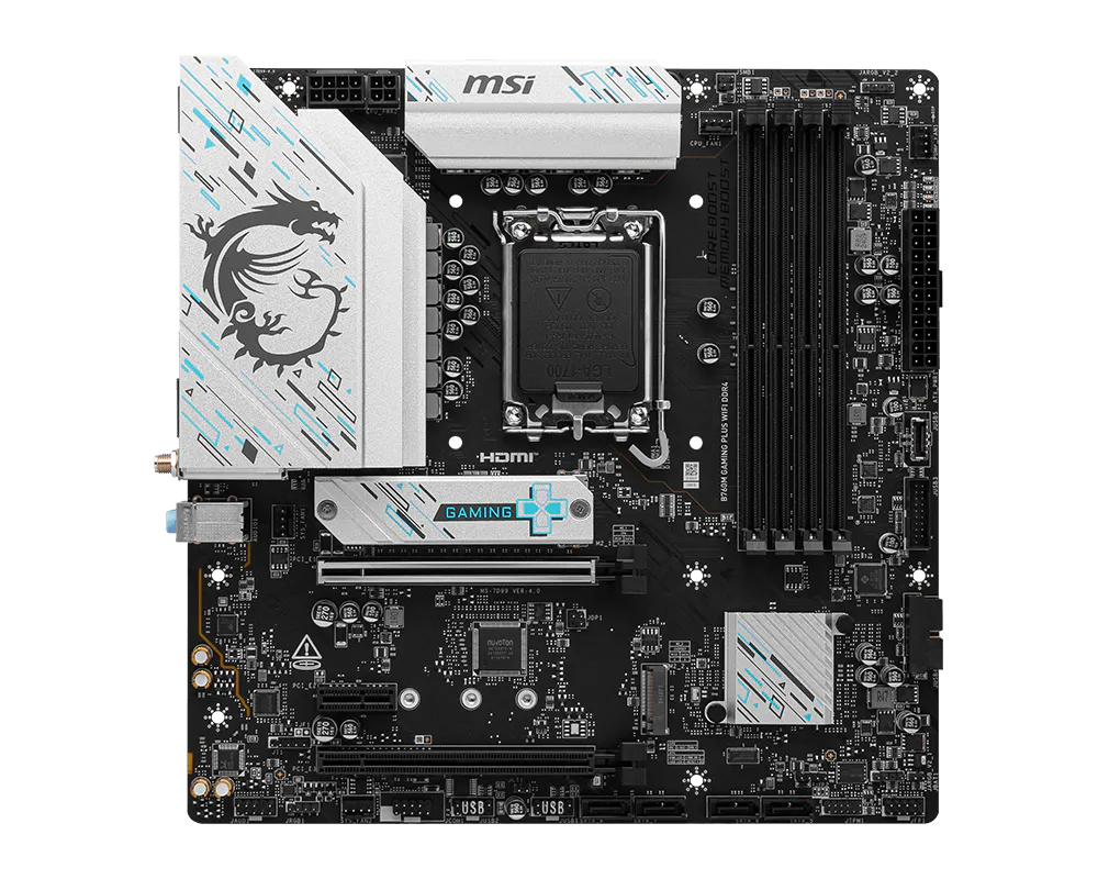 MSI B760M GAMING PLUS WIFI Intel DDR4