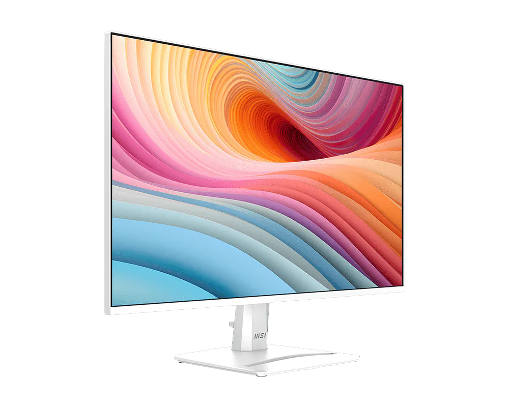 شاشة MSI PRO MP275W E2 مقاس 27 بوصة بدقة FHD ومعدل تحديث 120 هرتز ولوحة IPS | شاشة احترافية للأعمال والإنتاجية
