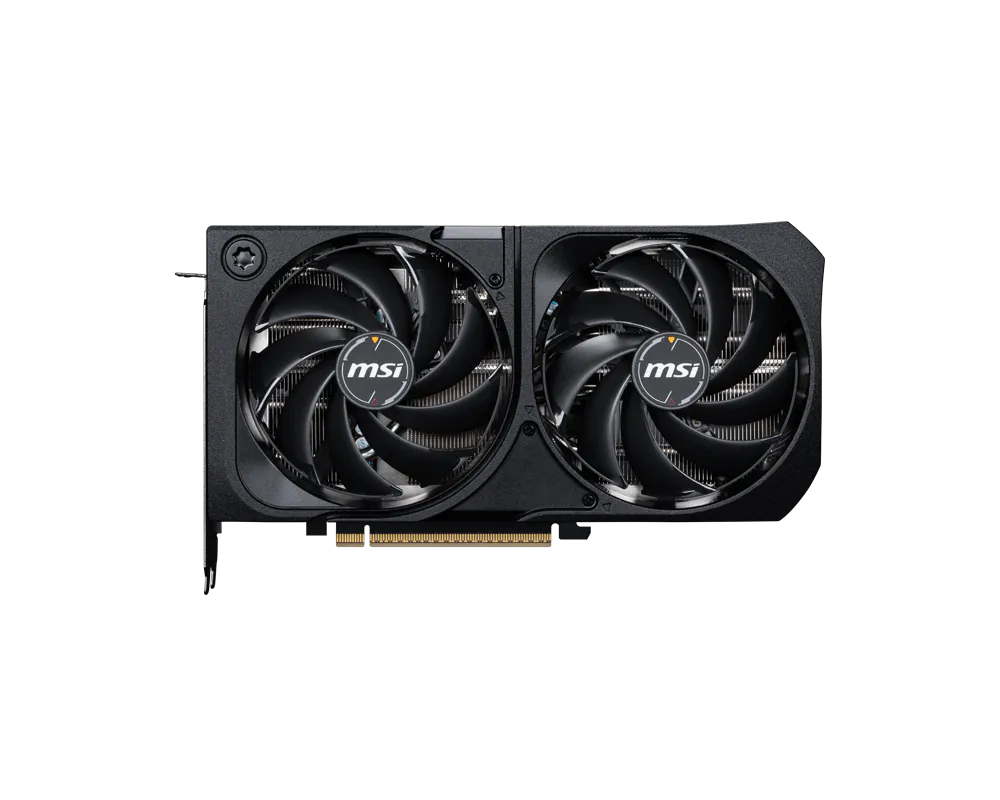 كرت شاشة MSI RTX 5070 SHADOW منظر علوي