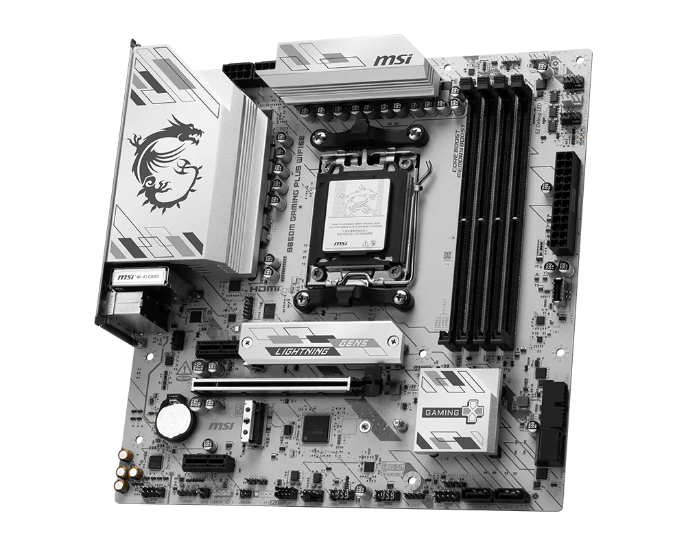 MSI B850M GAMING PLUS WIFI6E AMD DDR5