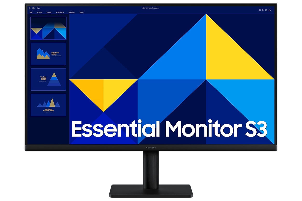 Samsung 27 Essential Monitor S3 S30GD LS27D300GAMXUE