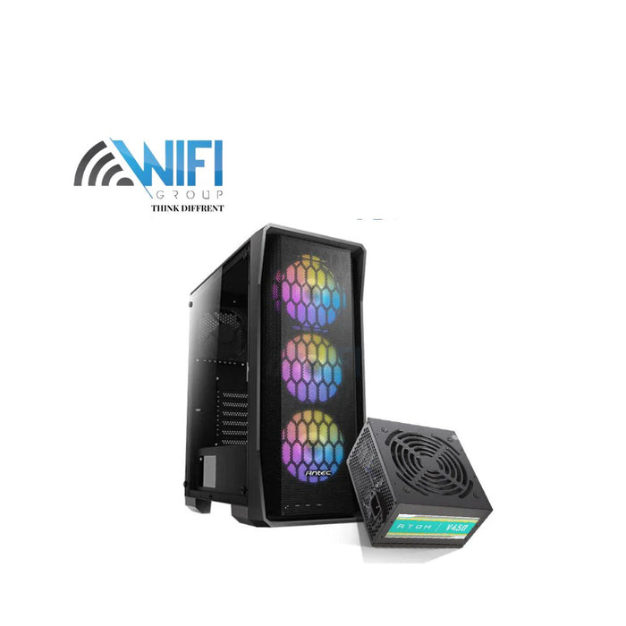 كيس Antec NX360 مع باور سبلاي Antec Atom V450