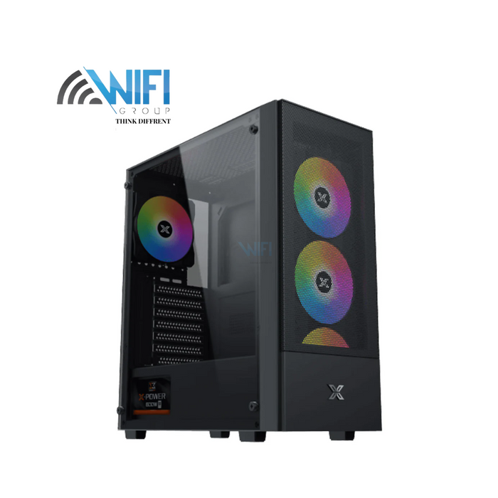 كيس Xigmatek Hero II Air ARGB مع باور X-Power 600W
