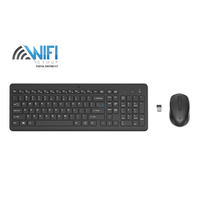 طقم كيبورد وماوس HP 330 لاسلكي