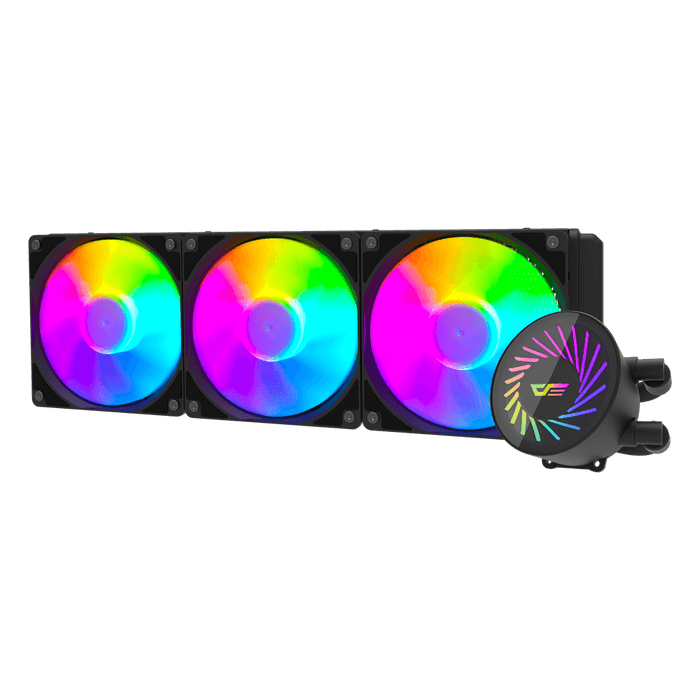 مبرد DarkFlash Radiant DCS 360 مائي أسود