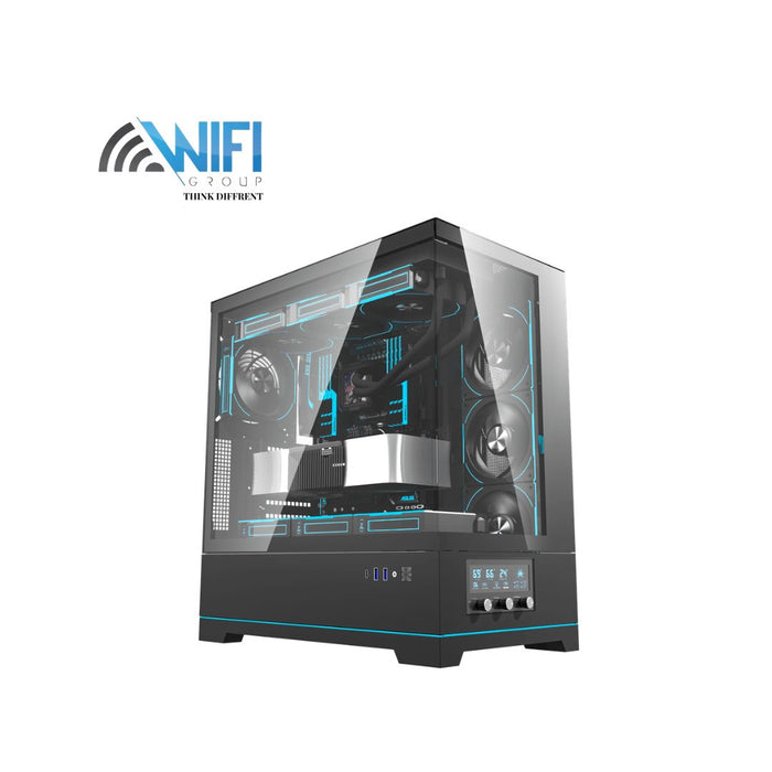 كيس DarkFlash DY451 أسود رادياتير مزدوج