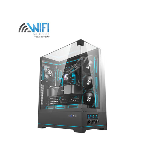 كيس DarkFlash DY450L أسود 4 مراوح سيان