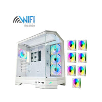 كيس Tortox Prism أبيض ثلاثة ألواح زجاج