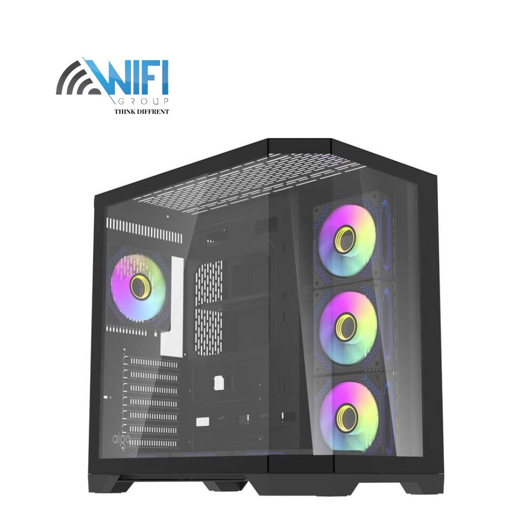 كيس DarkFlash FT418 PRO أسود 7 مراوح ARGB