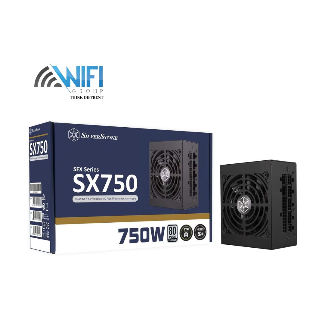 باور SilverStone SX750 Platinum SFX معياري بالكامل