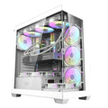Case Darkflash DS900 White with Aigo AT750 PSU 750W 80+ Bronze