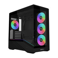 Lian Li Vector V100 Mini 4 Fan ARGB Type-C + RB750 750W 80 Plus Bronze ATX 3.1 modular SATA Black Micro Tower Gaming Case