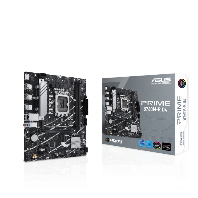 ASUS PRIME B760M-R Intel DDR4
